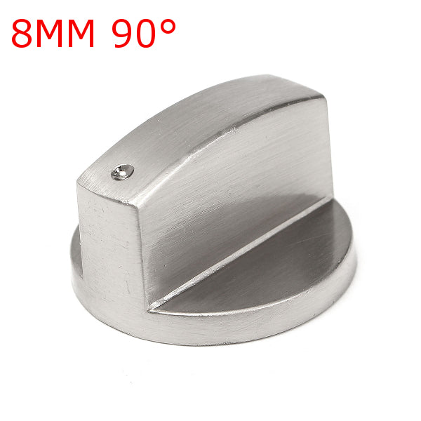 Universal Silver Gas Stove Knobs Cooker Oven Hob Control  Switch
