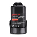 Power Tools Battery 12V 1500mAh / 2000mAh Li-ion Rechargeable Battery Replacement For Bosch BAT411