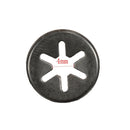 3mm 4mm 5mm 6mm Plum Clamp Flange Shaft Positioning Meson Push On Fasteners Locking Speed Clips