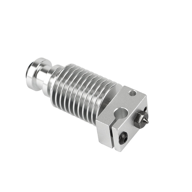 Upgraded Extruder Hotend HeatSink Kit PT100 V6 Heating Block For 1.75mm Prusa i3 3D Printer