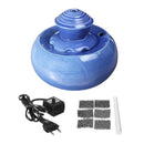 1300ml Ceramic Pet Cat Supplies Waterer Dispenser Automatic Pet Water Feeder
