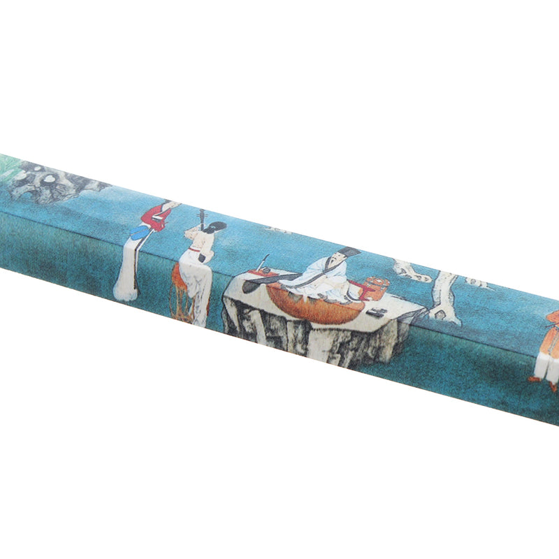 Five-sided Dyesub PBT Antique Ancient Paintings Space Bar 6.25u Novelty Keycap for Anne pro 2