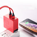 ROCK Sugar 30W 18W Dual USB PD3.0 QC4.0 U+U Fast Charging Charger For iPhone 11 X XS Max Xiaomi Mi9 HUAWEI OnePlus 7 S10 S10+