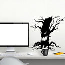 Miico FX3014 Halloween Sticker Cartoon Sticker Ghost Tree Pattern Removable  Wall Stickers