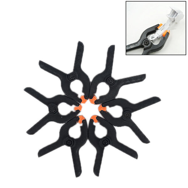 10pcs A-type Clamp Set 2/3 Inch Craft Woodworking Micro Grip Clips Spring Clamps