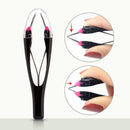 Automatic Eyebrow Clip Stainless Steel Plucking Tweezer Telescopic Eyebrow Clip Tool