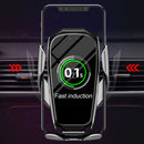 Wireless Infrared Intelligent Automatic Induction Car Phone Charger Air Vent Holder Mount For iPhone Smartphone