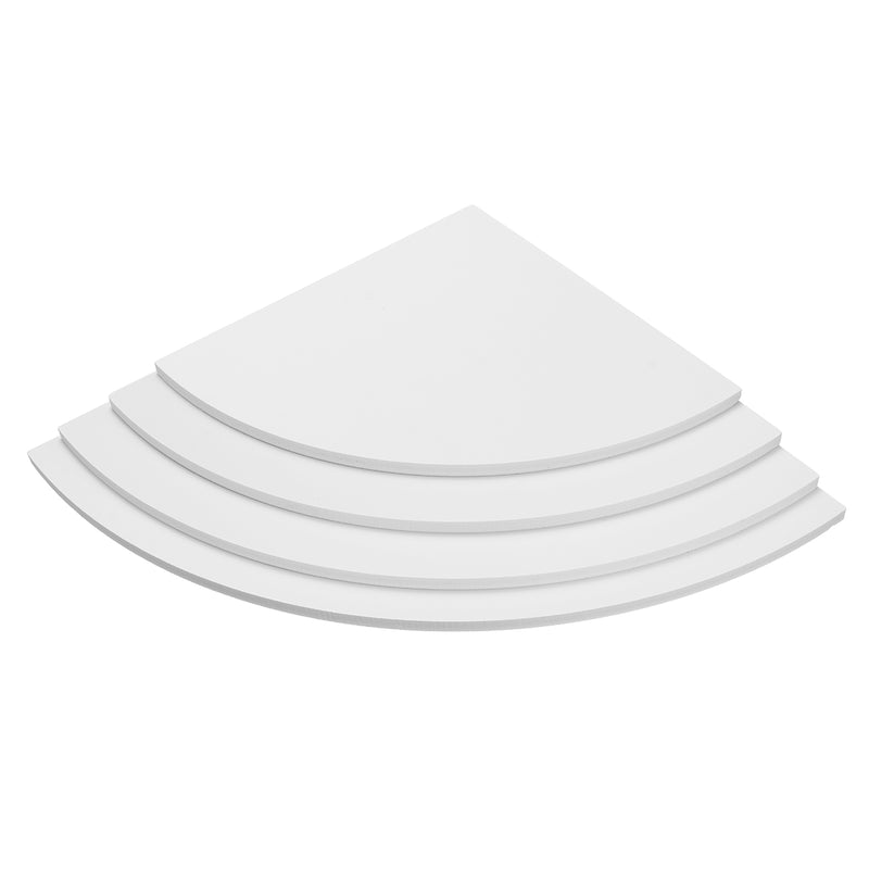 Corner Wall Shelf Floating Wall Mounted Kitchen Storage Rack Display Office Home Decorations