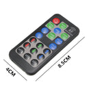 19 Key RF Wireless Remote LED Controller DC Plug To 4Pin For RGB 5050 3528 Strip Light DC 12V-24V