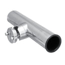 Boat Stainless Steel Fishing Rod Holder Clamp-on For 7/8'''' To 1'''' Rail Mount