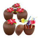 4 Pcs Plastic Cup Fruit Shape Drink Cups Coconut Cup Camping Portable Drink Containers