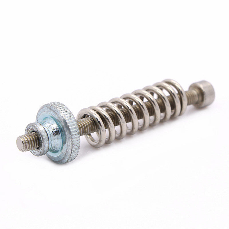 10PCS Leveling Components M3*40 Stainless Steel Screw with Spring & Leveling Knob For 3D Priter