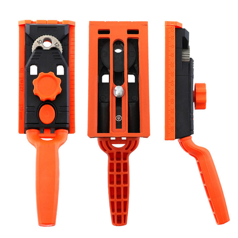 2 in 1 Undercover Pocket Hole Jig Kit with Wood Dowel Drill 6/8/10mm Woodworking Tool