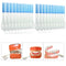 200pcs Interdental Between Teeth Floss Brush Elastic Massage Gum Toothpick