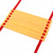 6 Meters 12 Knots Red Rope Yellow Grid Football Training Agility Ladder Training Frame