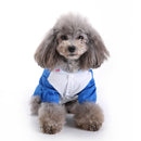 Dog Raincoat Rainsuit Waterproof Dog Puppy Jacket Coat Pet Rainwear Clothes for Small Dog