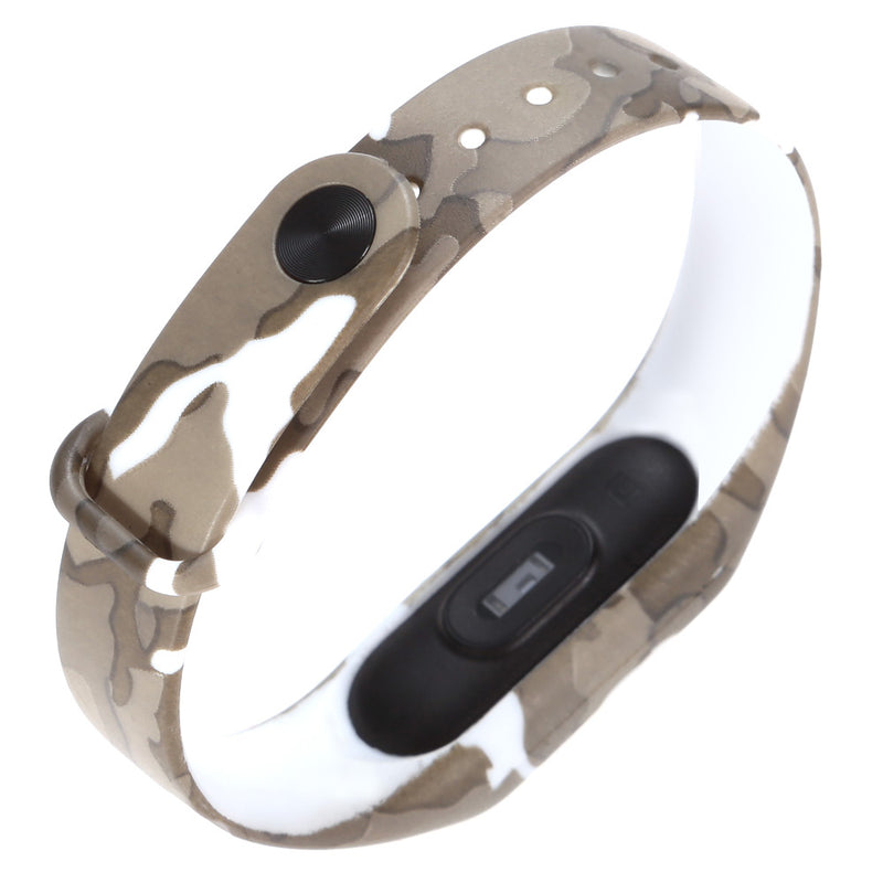 TPU Watch Strap Replacement Silicone Wrist Strap WristBand Bracelet for Xiaomi Miband 2