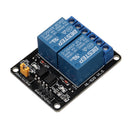 BESTEP 2 Channel 3V Relay Module Low Level Trigger Optocoupler Isolation For Auduino