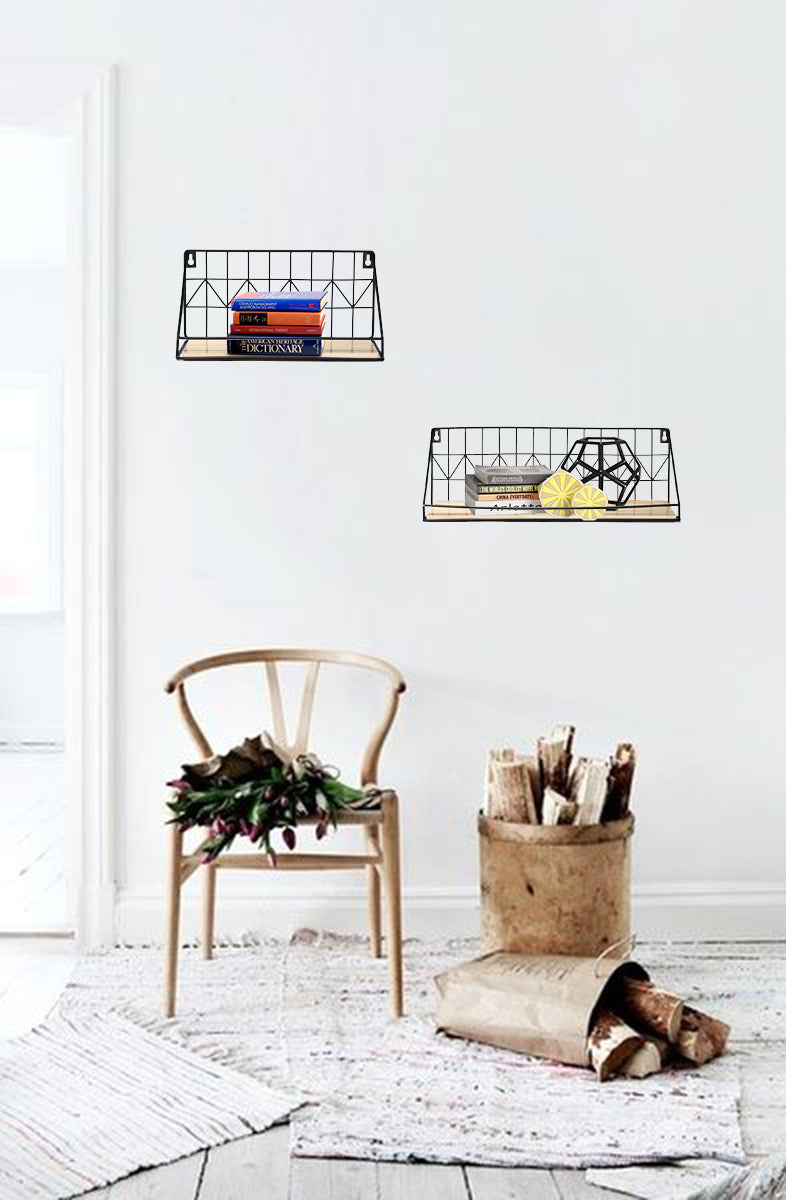 Floating Shelves Wall Mounted Wood Wall Storage Shelves Living Room Hanging Shelf Decorations