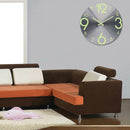 Luminous Wall Clock Number Quartz Hanging Clocks Glow In The Dark Bedroom Decor