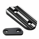 Motorcycle Finned CNC Chain Inspection Cover For Harley Sportster Iron XL 883/1200 48 04-16