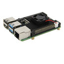Embedded Armor Aluminum Alloy Radiator Heatsink with 5V Cooling Fan Compatible with Raspberry Pi 4B Only