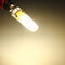 G4 2W COB LED Crystal Light Silicone Bulb Pure White Warm White Cold White Lamp For Home DC 12V