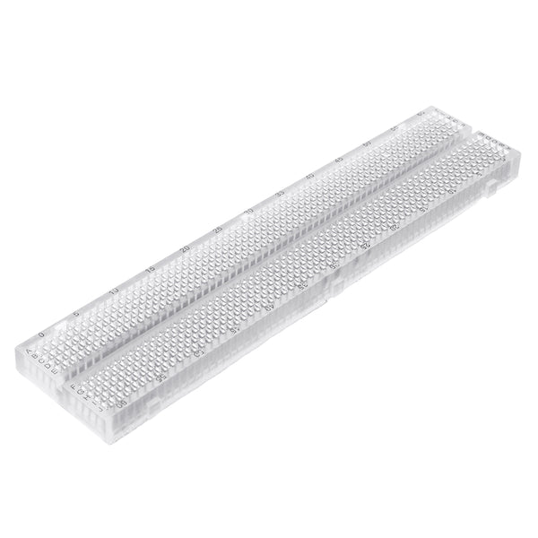 630 Holes Transparent Breadboard Protoboard DIY Kit Universal PCB Circuit Board Solderless