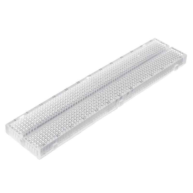 630 Holes Transparent Breadboard Protoboard DIY Kit Universal PCB Circuit Board Solderless