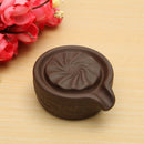 Ceramic Backflow Glaze Carved Incense Burner Cone Stick Censer Holder Home Room Decor