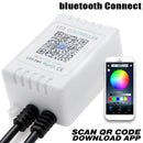 90x120cm 15W APP bluetooth 126LED RGB Under Car Tube Underglow body Strip Light Kit Wireless Control DC12V