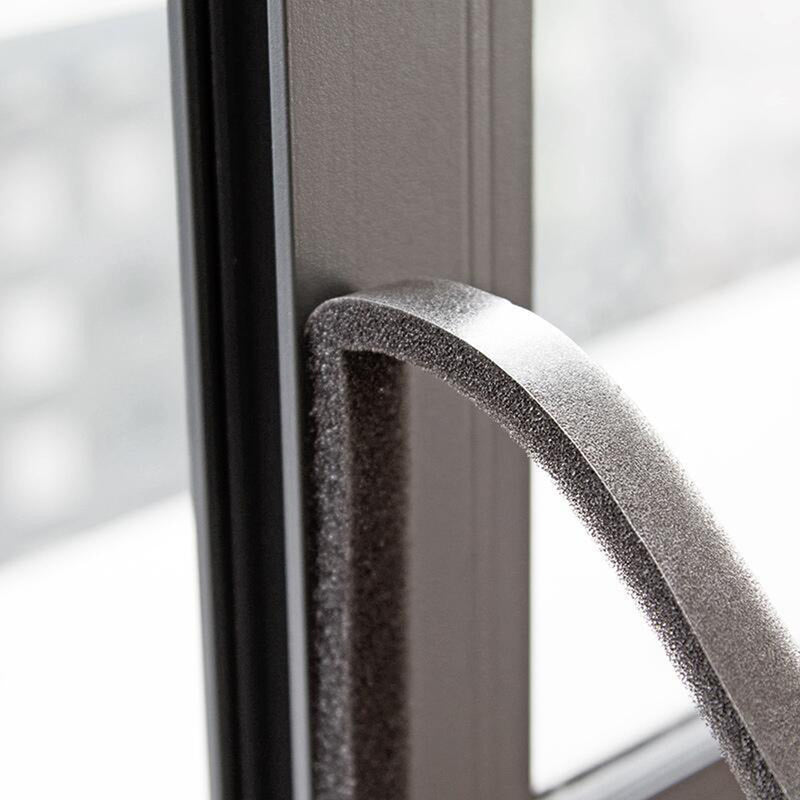 4Pcs/Set PVC Window Seal Stickers Self-adhesive Tape Dustproof Anti-noise Door and Window Sink Seals