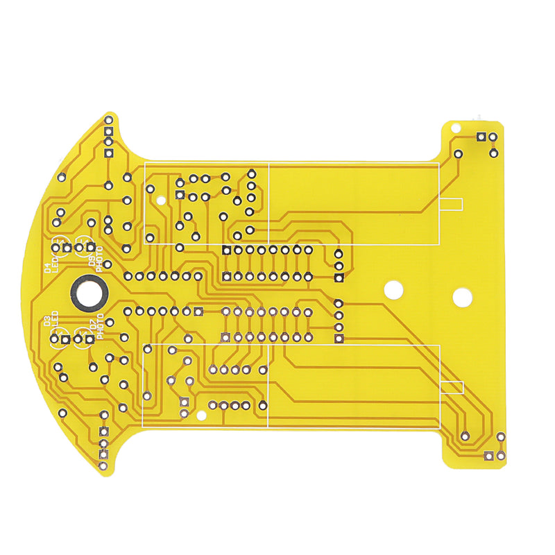 DIY D2-3 Intelligent Tracking Infrared Obstacle Avoidance Car Kit 51 Single Chip Smart Car Kits