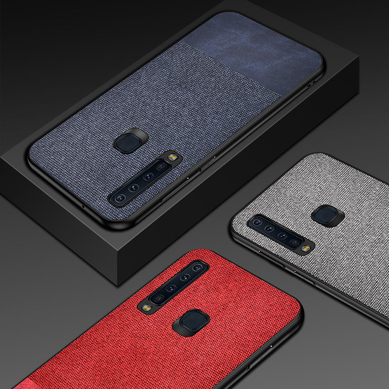 Bakeey Cloth Anti Fingerprint Protective Case For Samsung Galaxy A9 2018