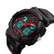 SKMEI 1207 Men Sport Chorongraph 50M Waterproof Luminous Dual Display Digital Watch