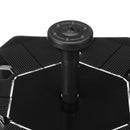 Garden Mini Floating Solar Power Water Pump Fountain 4 Sprayers Garden Ponds Floating Decoration Kit