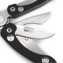 LAOTIE 9 in 1 75mm Multifunction Folding Knife Fishing Pliers Steel Outdooors Pocket Screwdriver Opener Tools