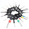 38Pcs/Set Car Terminal Removal Tool Electrical Wiring Crimp Connector Pin Extractor Kit Automobiles Terminal Repair Tools