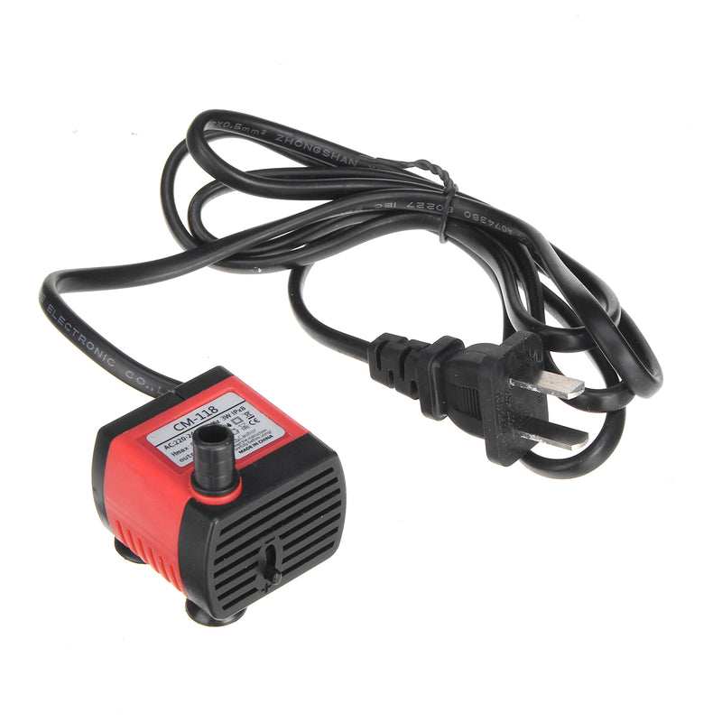 220-3000 LPH Submersible Water Pump Fish Pond Aquarium Tank Fountain Pump Feature Aquarium Water Pump