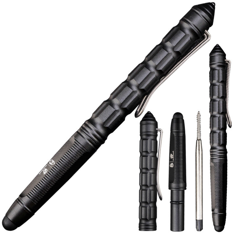 HX OUTDOORS Multifunctional Tactical Pen Capacitive Survival Self De-fense Anti-wolf Divine Protection Pen Writing Pen