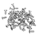 Suleve M3SP1 50Pcs M3 Stainless Steel Phillips Flat Head Countersunk Machine Screw 4-12mm Length