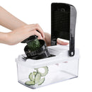 Mandoline Slicer Dicer 5 Blades Multi-function Food Slicer Vegetable Cutter