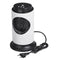 220V 700W Portable Mini Electric Heater Fan 3 Gears Handy Winter Air Warmer Cooling Silent Automatic Overheat Protection Home Room