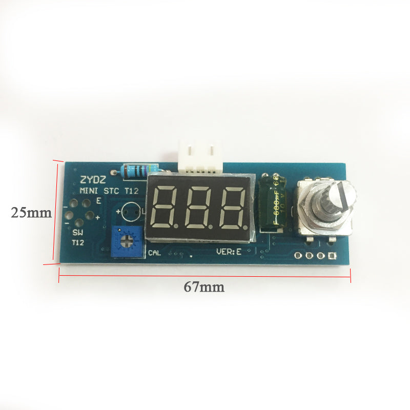 STC T12 DIY Digital Soldering Iron Station Temperature Controller Board Kit for HAKKO T12 T2 Handle