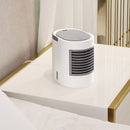 5V 3 Speeds Portable Air Cooler USB Oval Air Conditioner Fan Mini Water Cooling Fan Conditioner