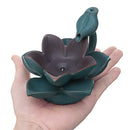 LED Ceramic Backflow Incense Waterfall Smoke Incense Burner Censer Holder Home Decorations