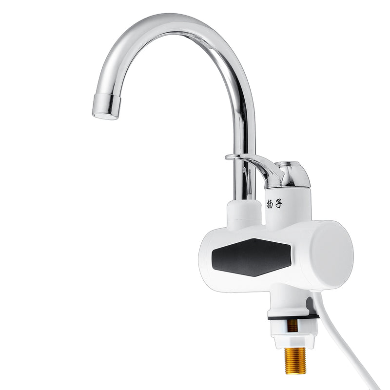 220V 3000W Temperature Display Instant Hot Water Faucet for Bathroom Kitchen