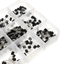 5 x 300pcs 15 Values Transistor Assorted Kit TO-92 S9012 S9013 S9014 S8050 S8550 2N3904 2N3906 BC327