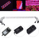 3PCS 18W SMD5050 Non-waterproof LED Plant Grow Strip Light Aquarium Greenhouse Hydroponic  DC12V