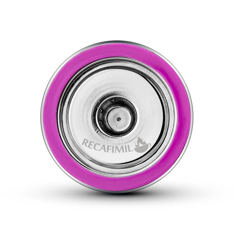 Stainless Steel Refillable Coffee Capsule Cup Reusable Coffee Pods w/ Coffee Spoon Brush for Keurig K-cup